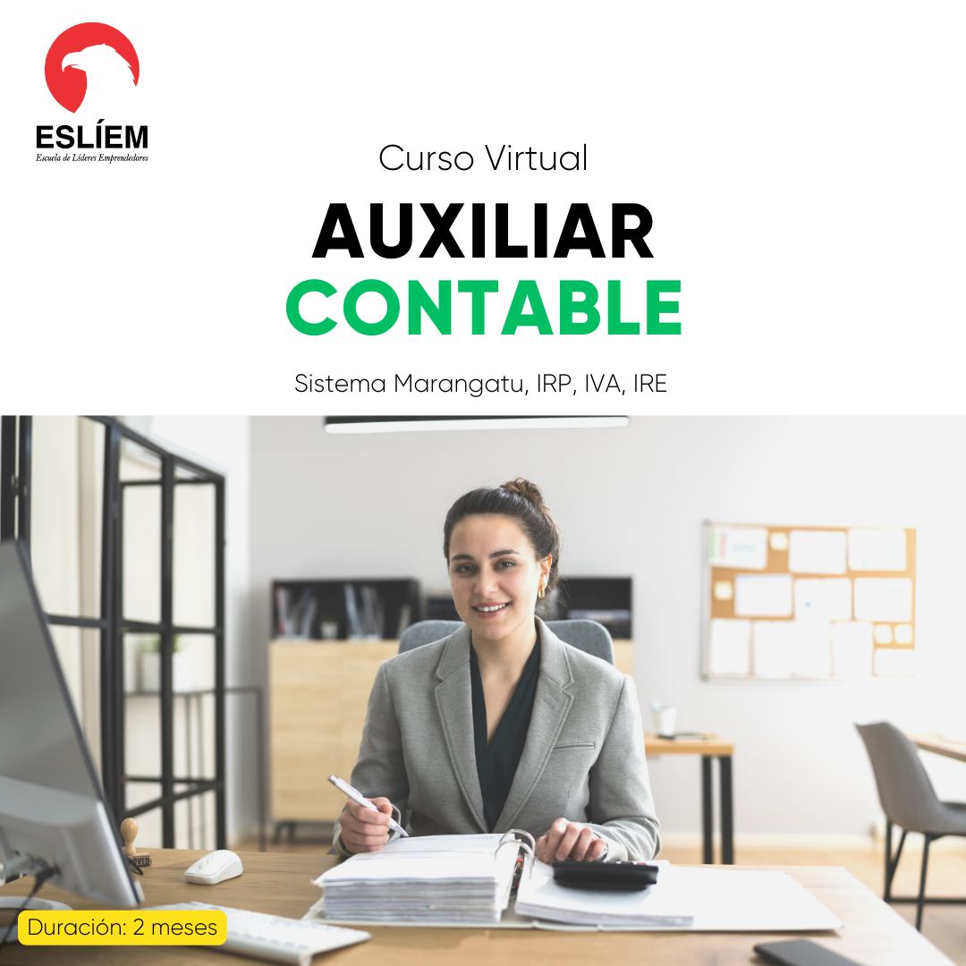 Auxiliar Contable 4.0 Online 2024